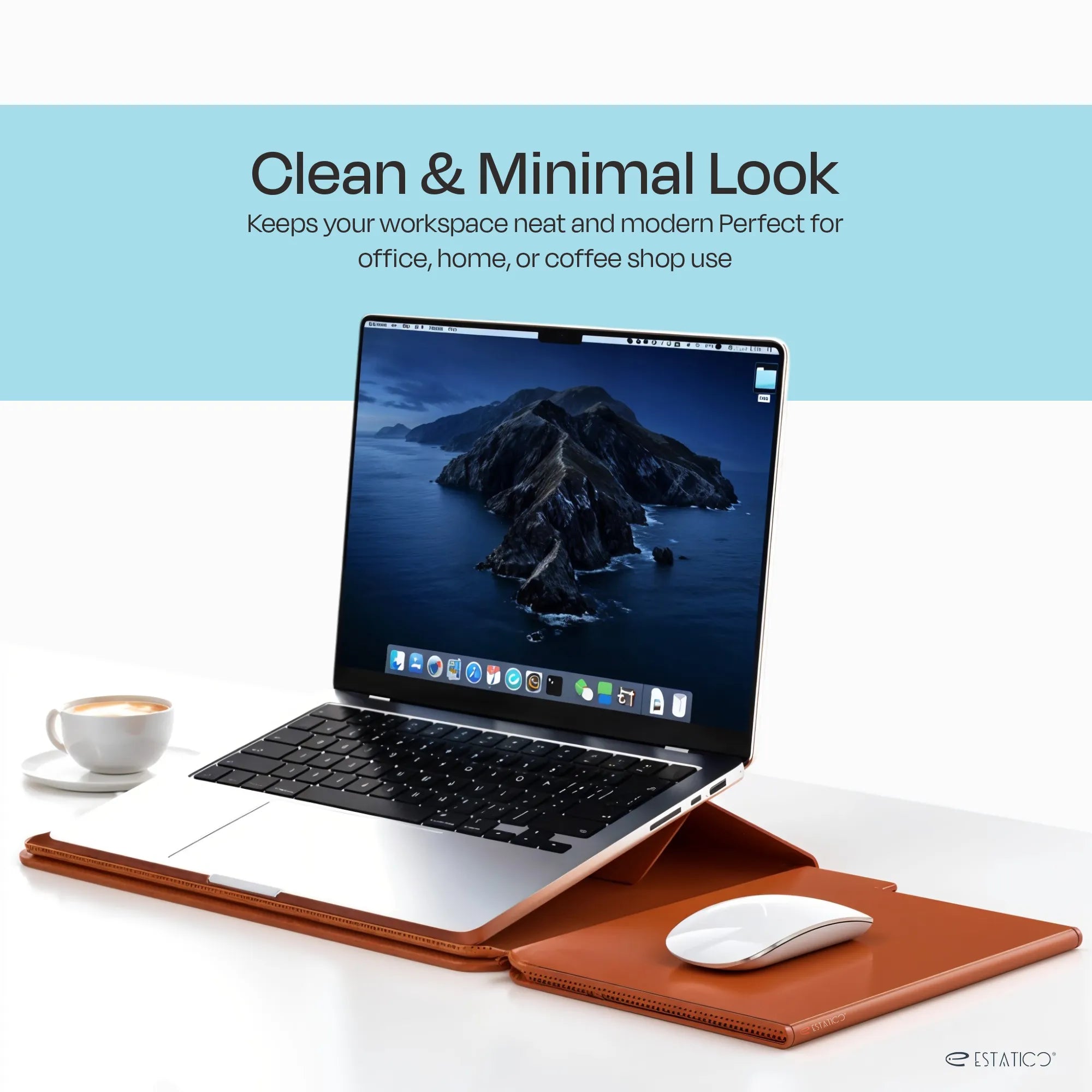 3-in-1 Laptop Sleeve, Stand & Mouse Pad