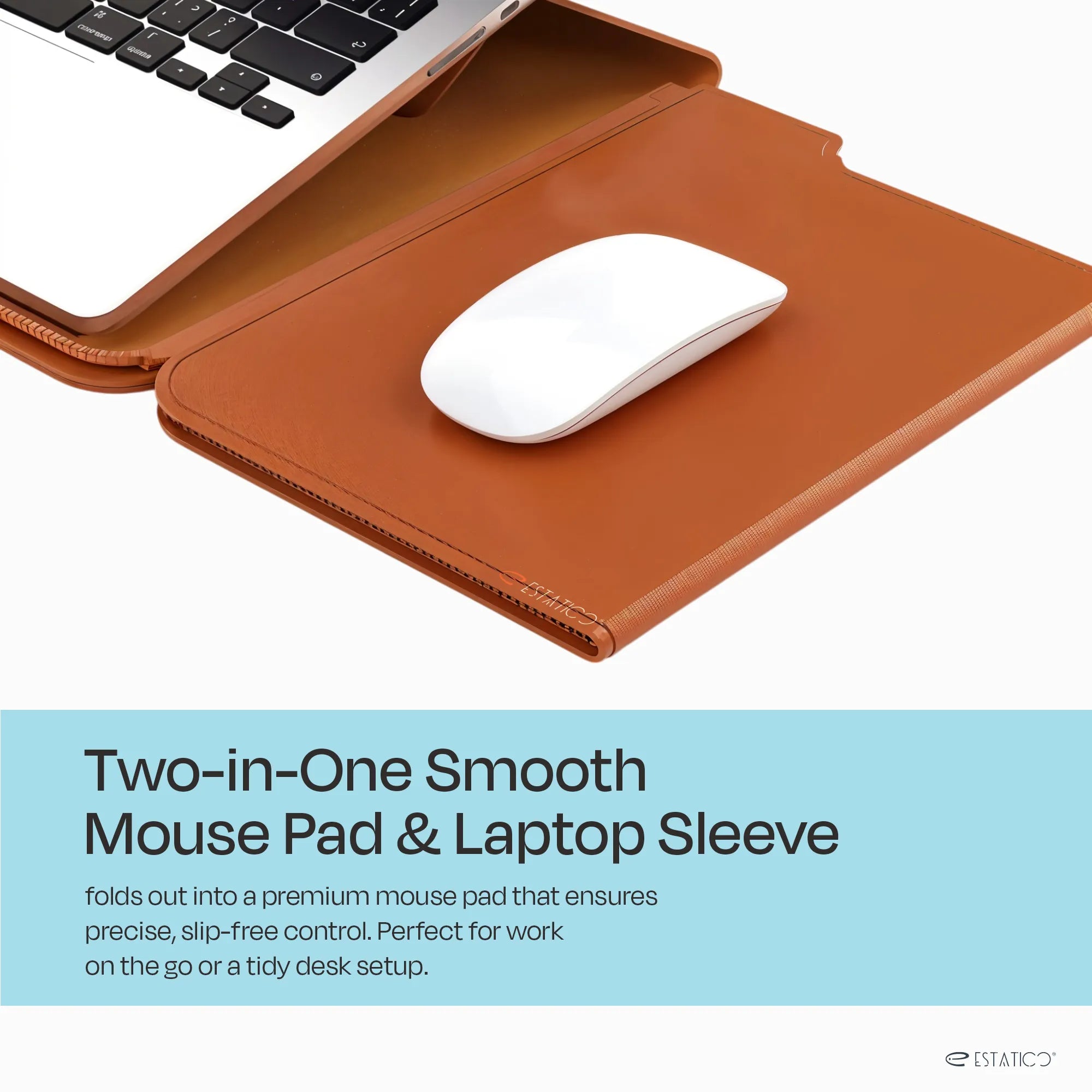 3-in-1 Laptop Sleeve, Stand & Mouse Pad
