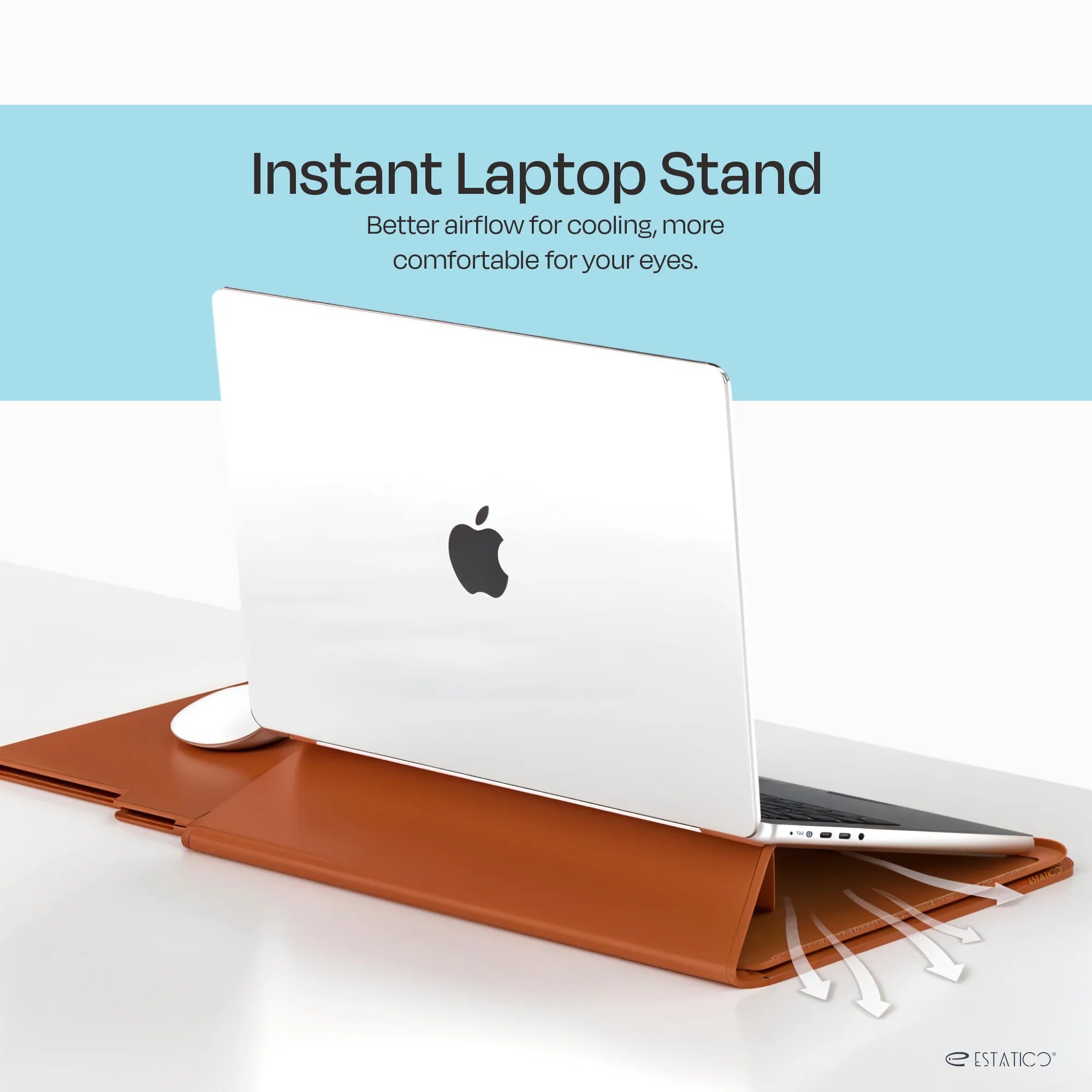 3-in-1 Laptop Sleeve, Stand & Mouse Pad
