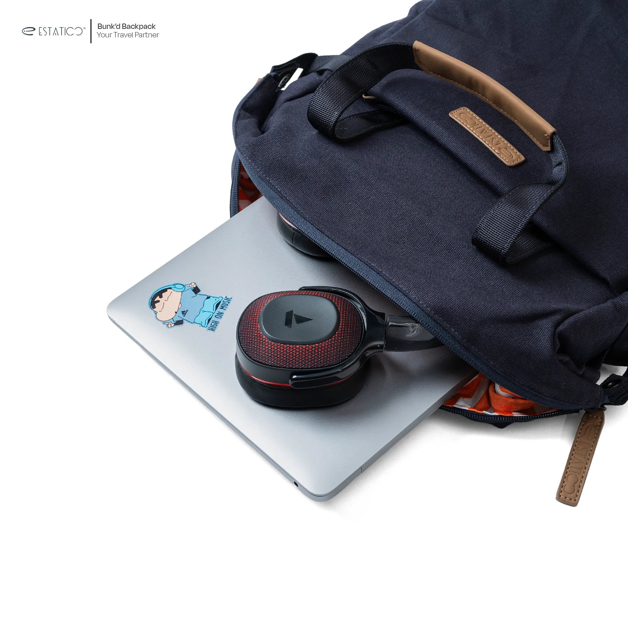 Bunk’d Canvas Multi-Pocket Laptop Backpack