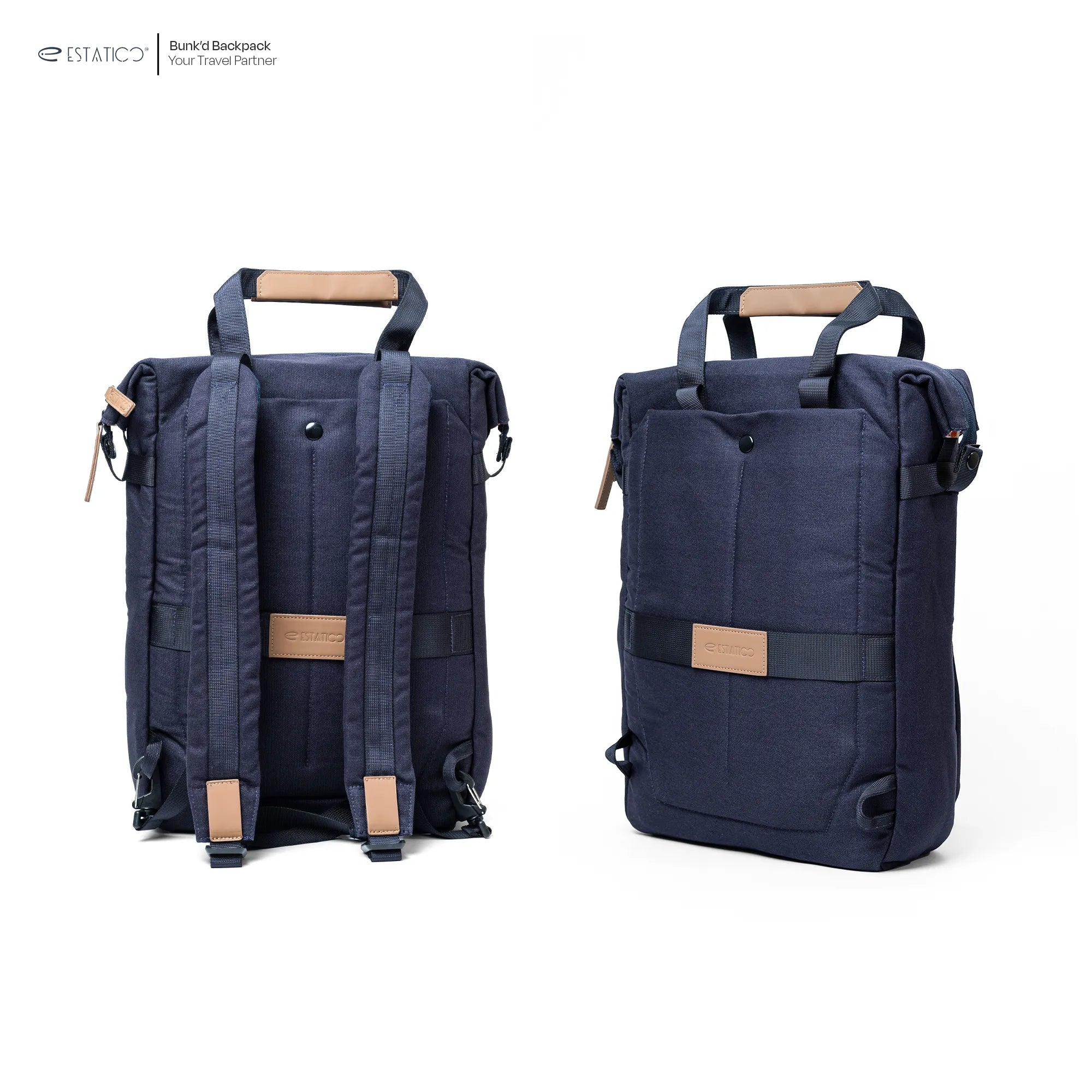 Bunk’d Canvas Multi-Pocket Laptop Backpack