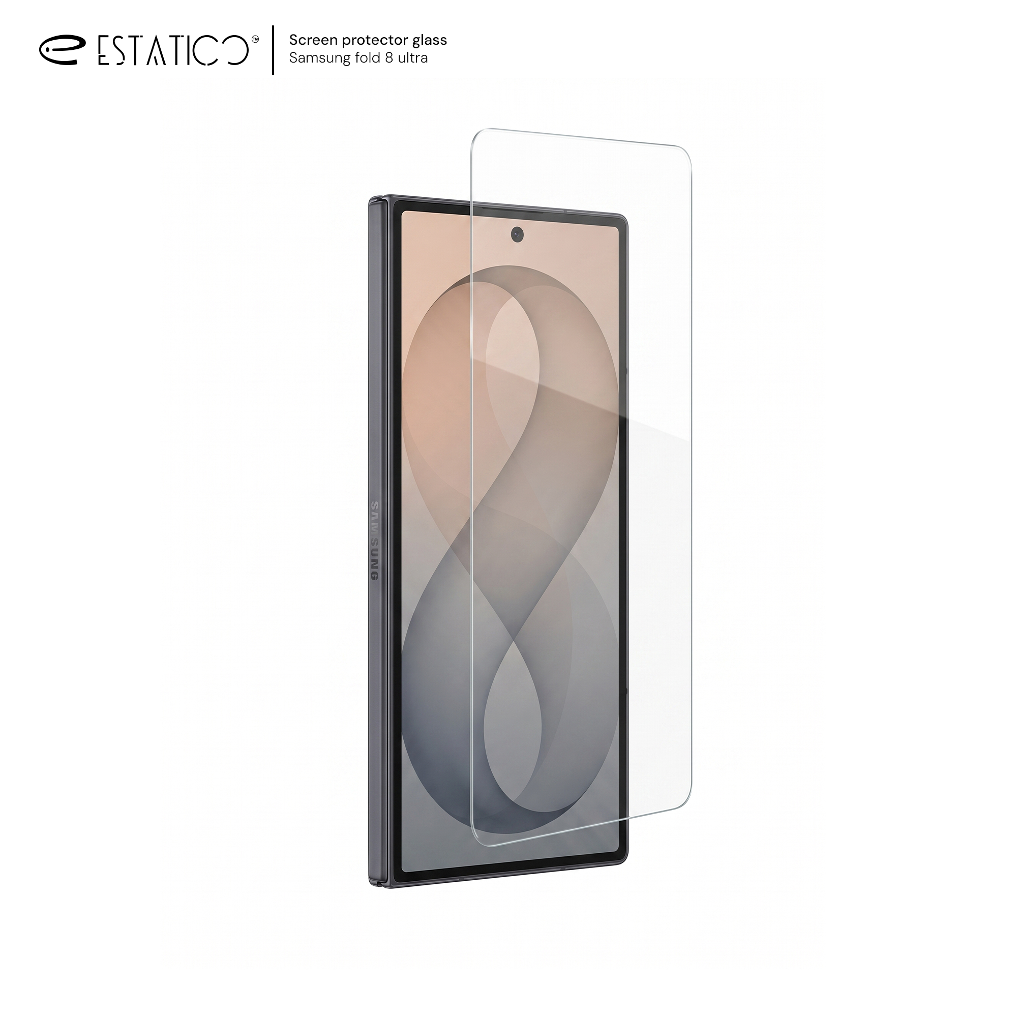 Borderless Clear HD Tempered Glass for Samsung Z Fold 8 Ultra