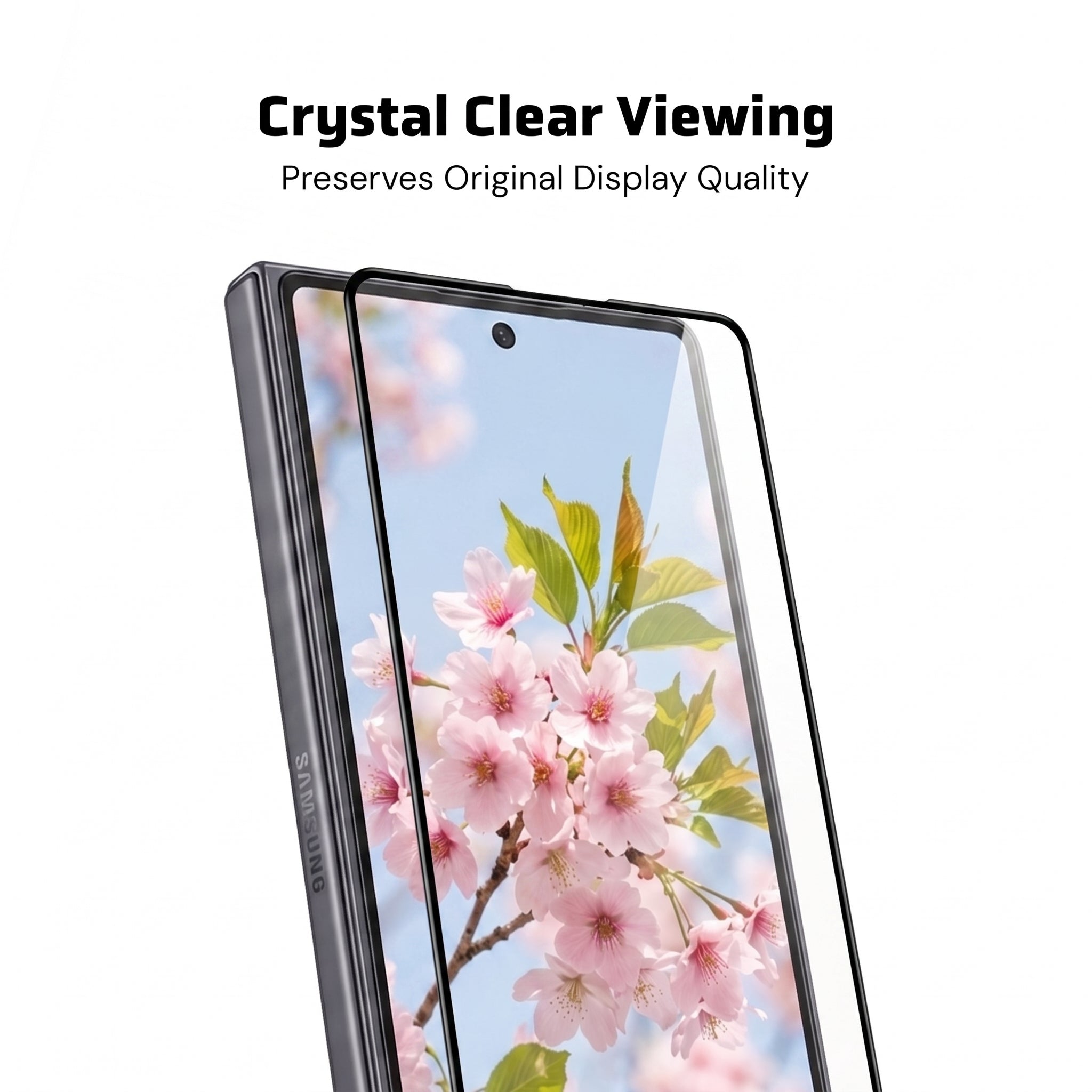 Clear HD Tempered Glass for Samsung Z Fold 8 Ultra