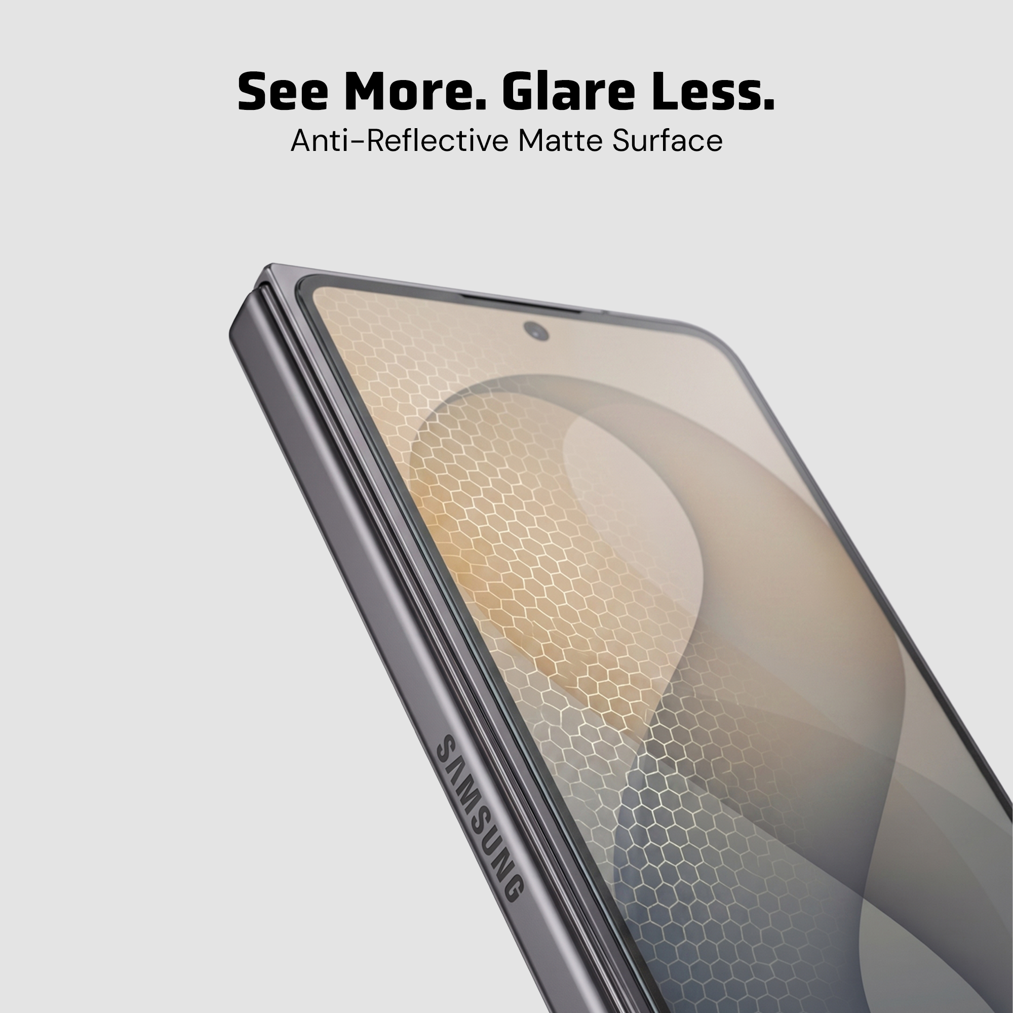Matte Tempered Glass for Samsung Fold 8 Z Ultra