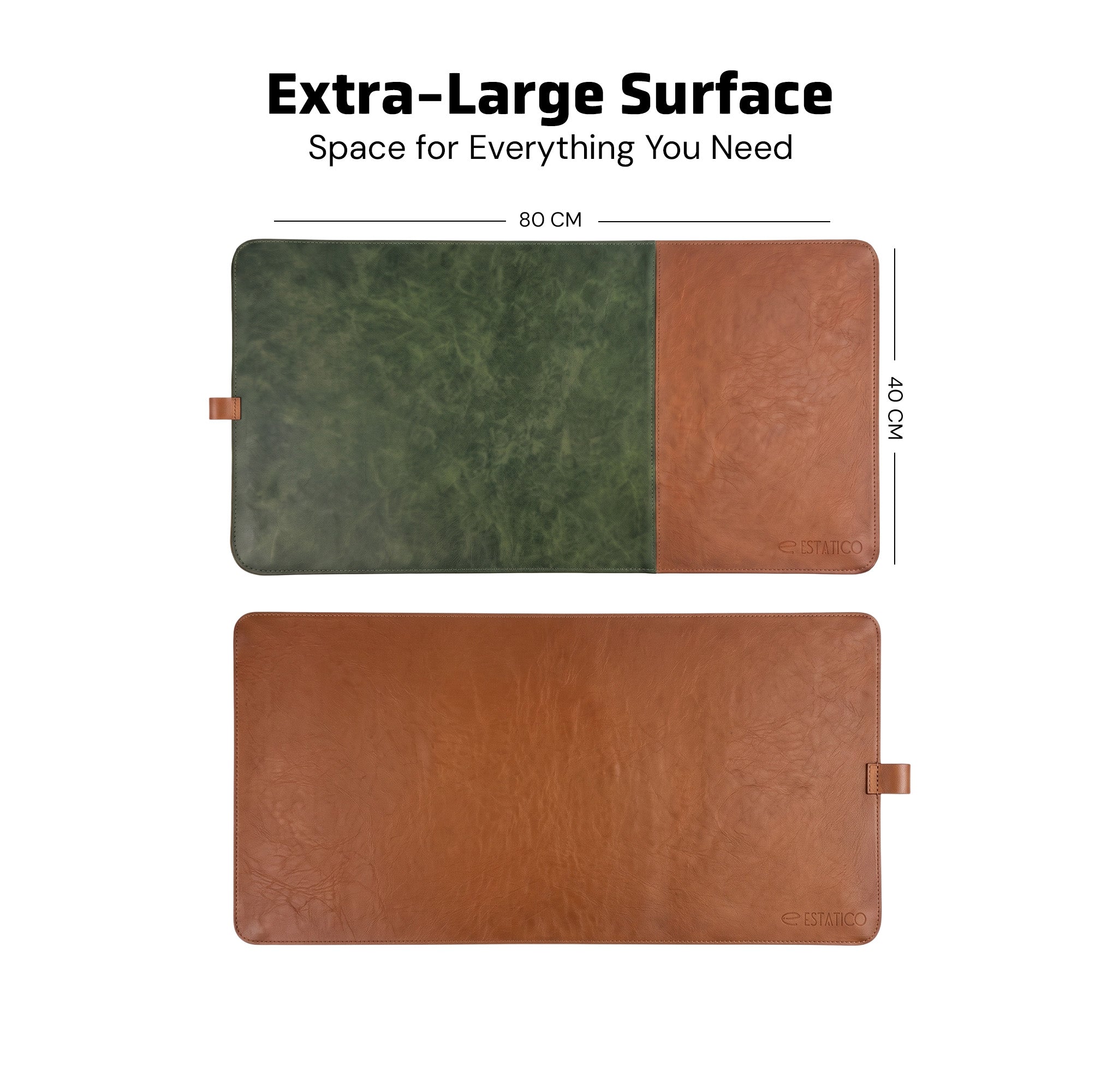 Slate 2.0 – Premium Vegan Leather Desk Mat