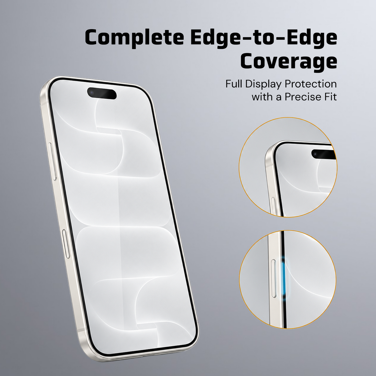 Estatico Clear HD Tempered Glass – iPhone 18 Pro