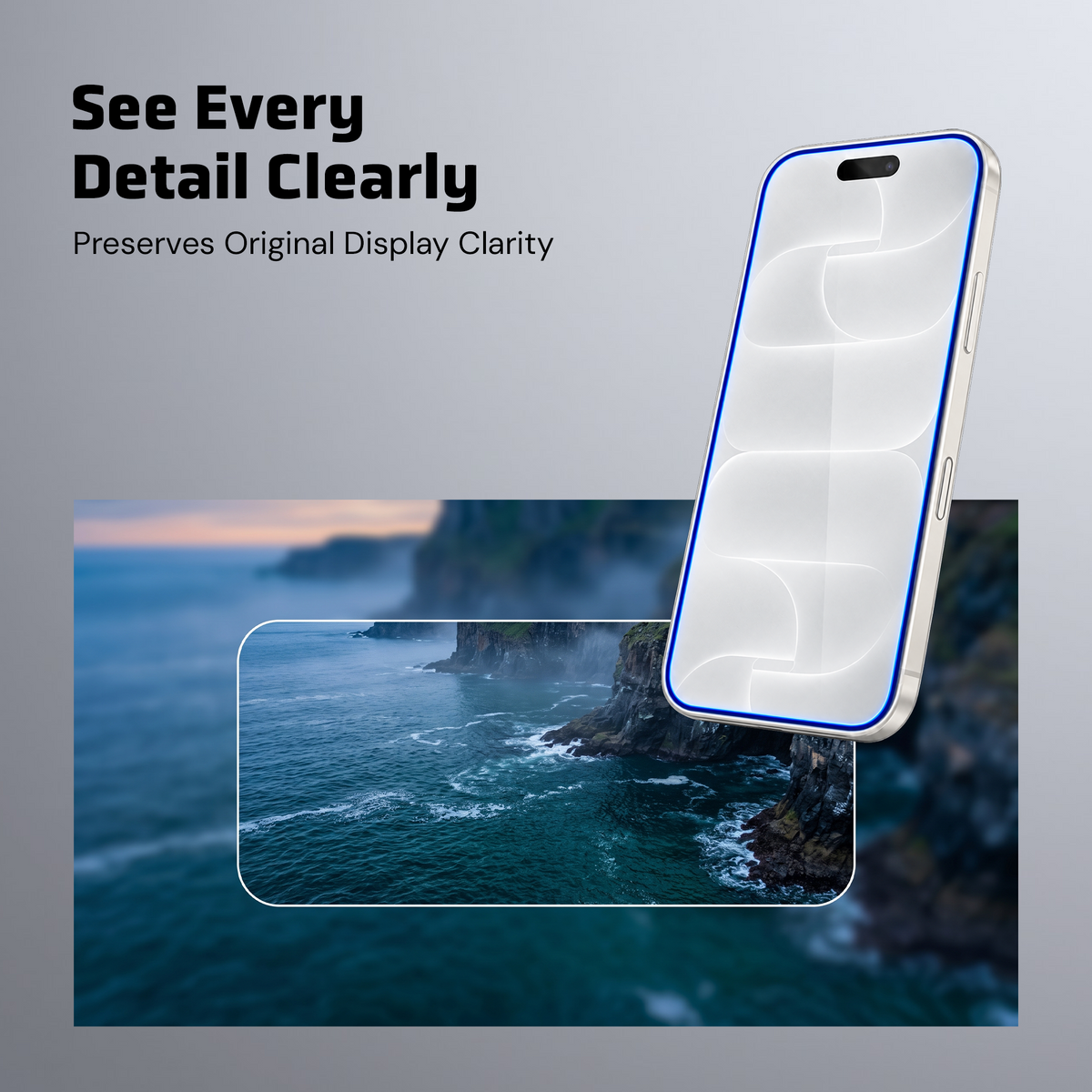 Estatico Clear HD Tempered Glass – iPhone 18 Pro