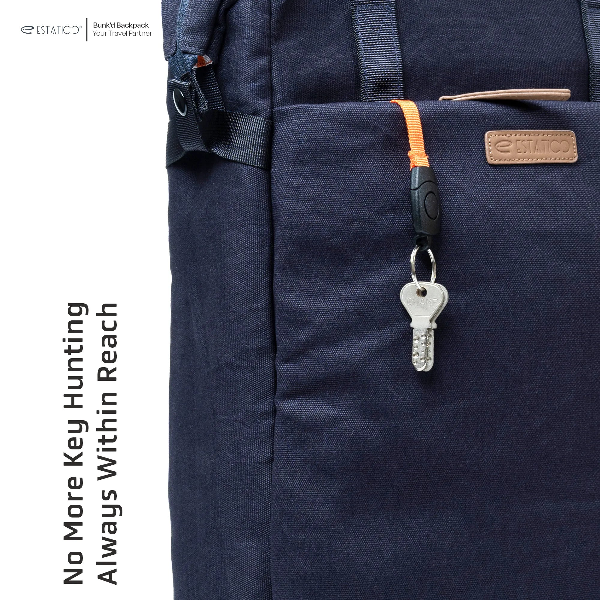 Bunk’d Canvas Multi-Pocket Laptop Backpack