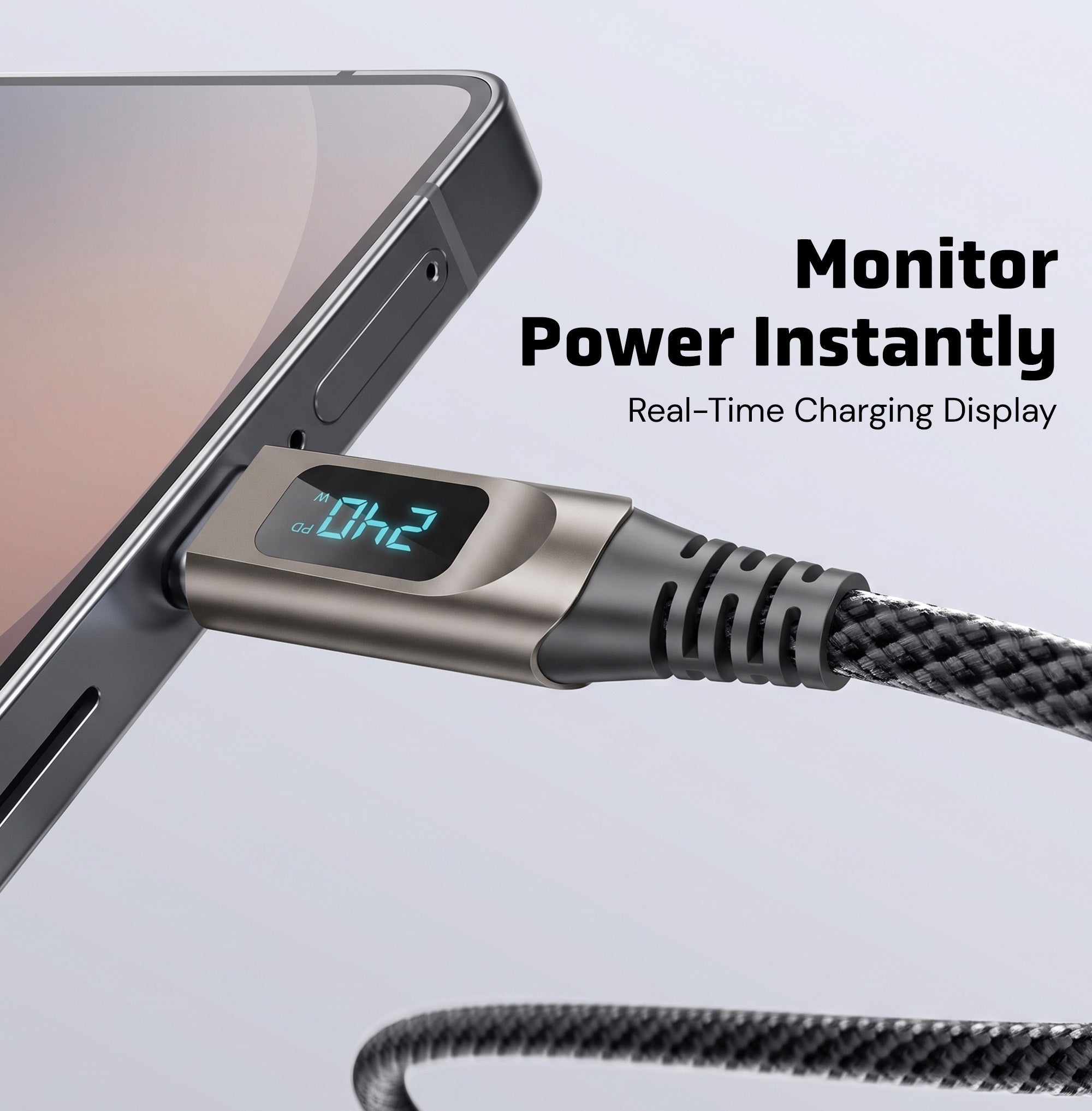 Nexa 240 – 240W USB-C to USB-C Fast Charging Cable