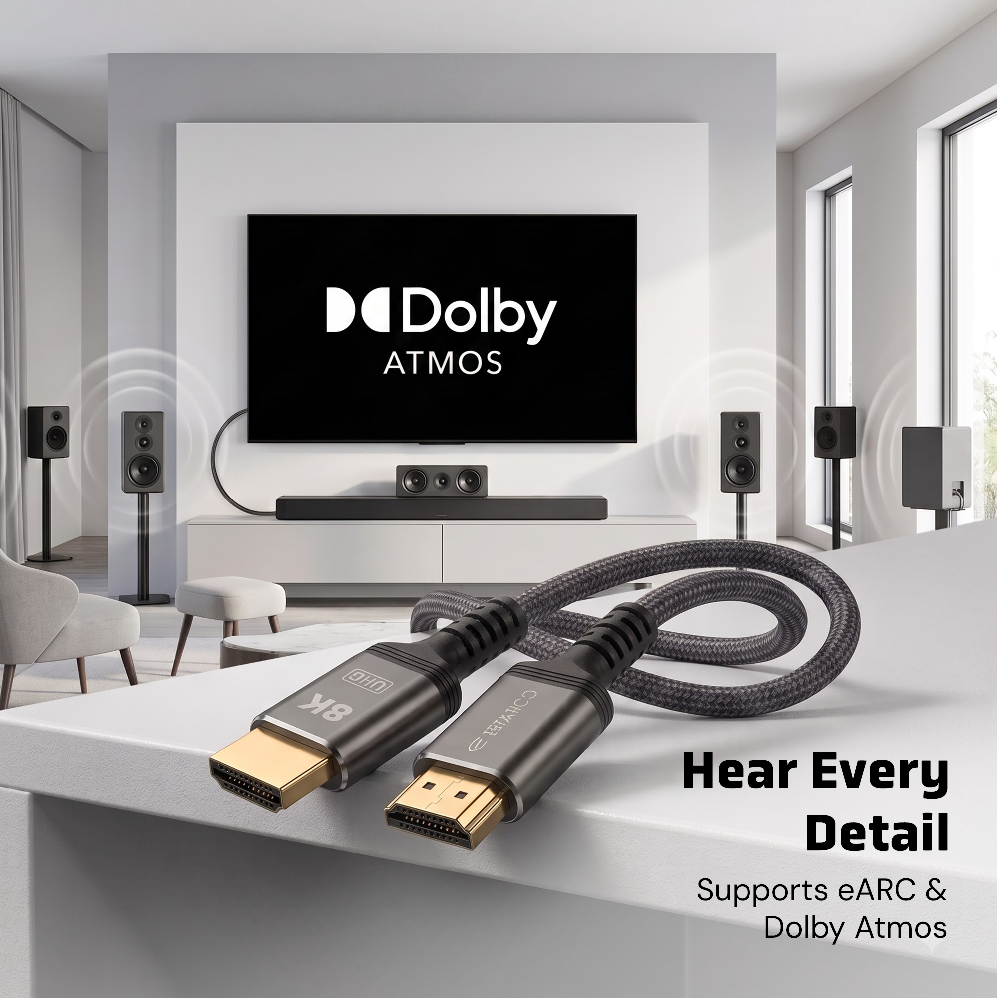 Vision 8K – Ultra High-Speed HDMI 2.1 Cable