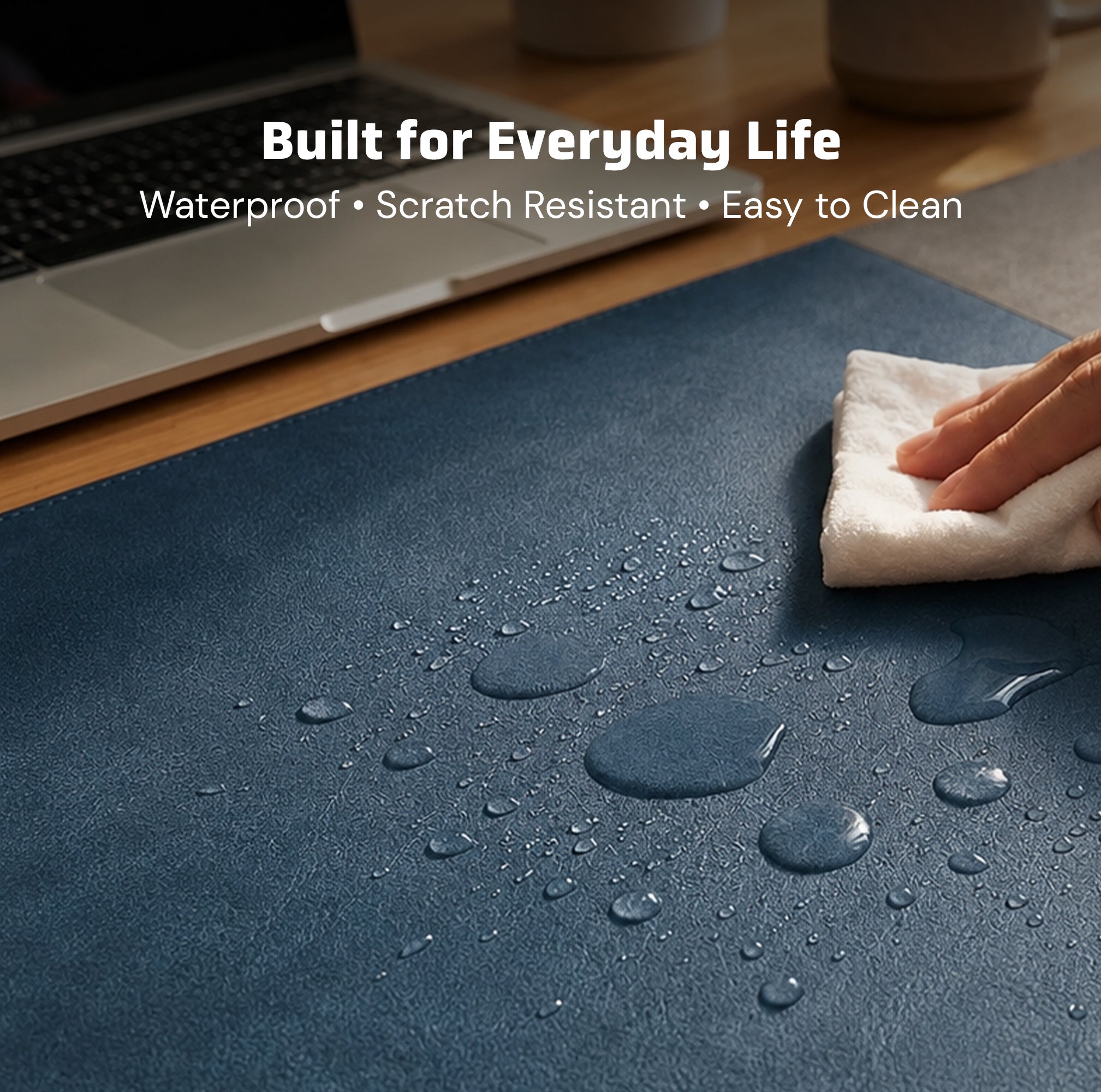 Slate 2.0 – Premium Vegan Leather Desk Mat