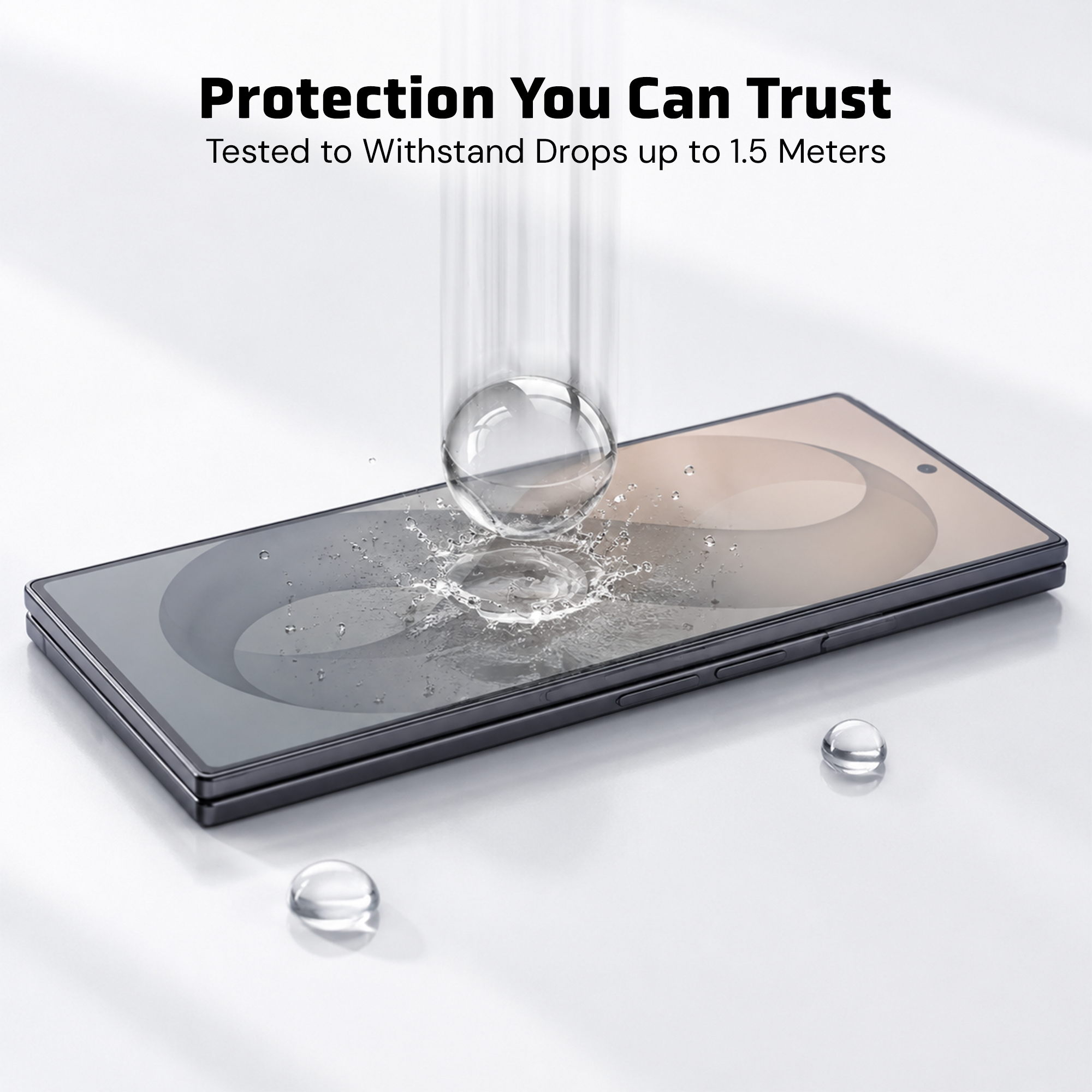 Clear HD Tempered Glass for Samsung Z Fold 8 Ultra