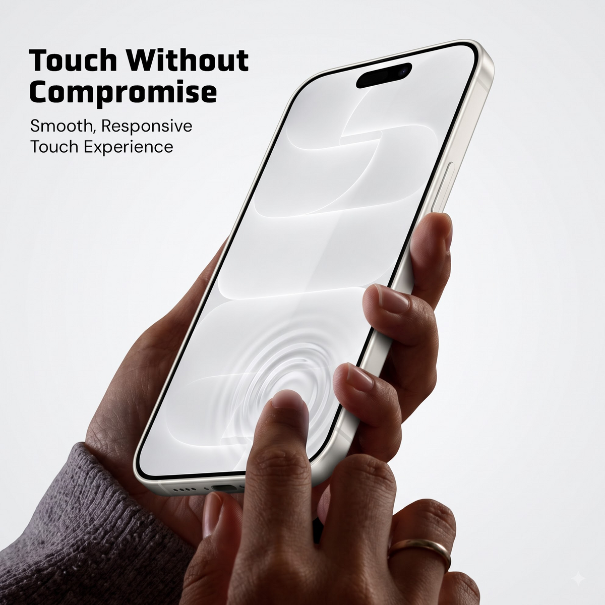 Estatico Clear HD Tempered Glass – iPhone 18 Pro