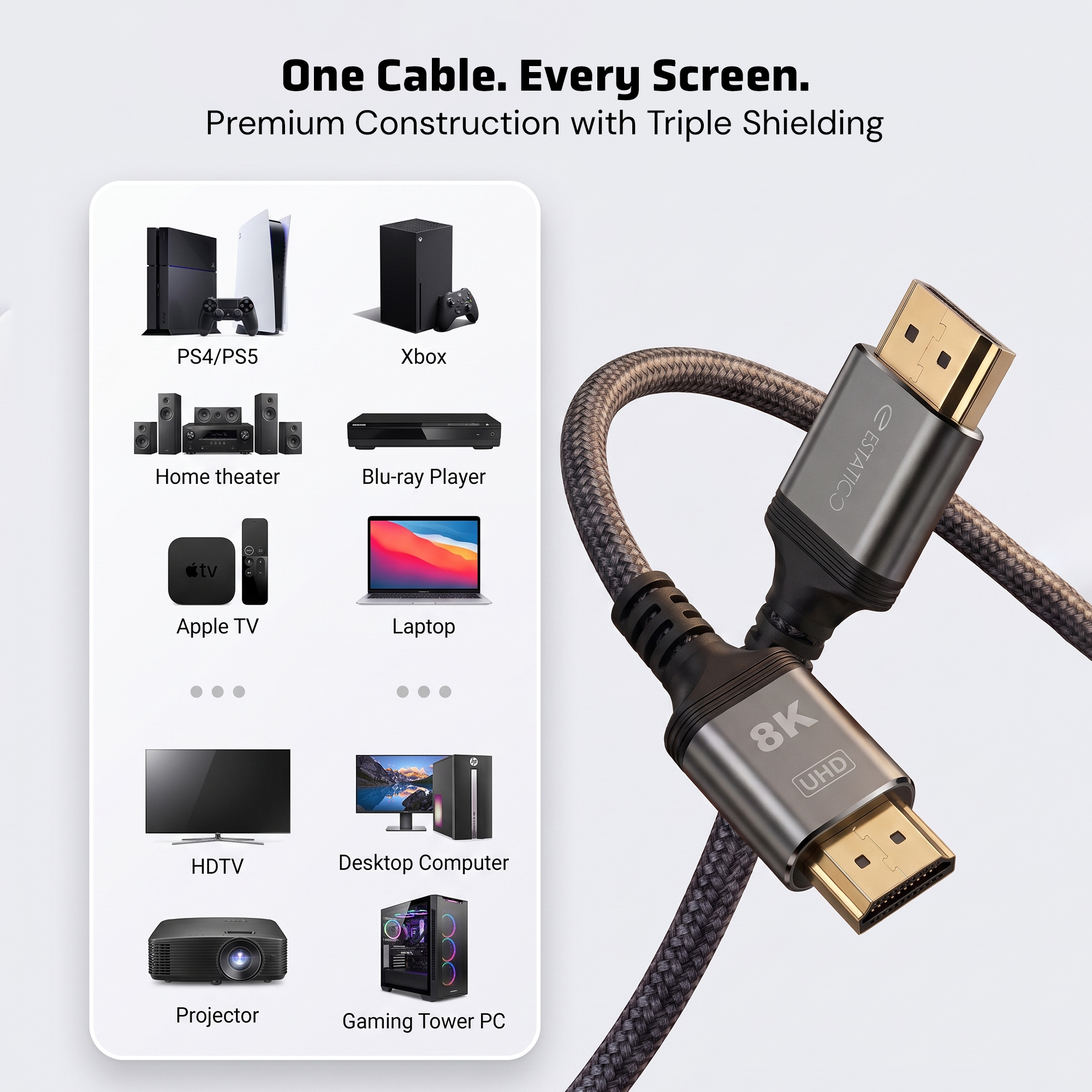 Vision 8K – Ultra High-Speed HDMI 2.1 Cable