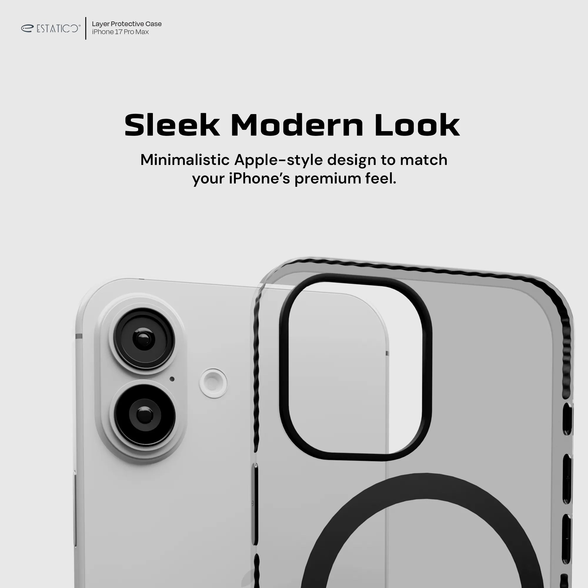 Arc Transparent Case for iPhone 17