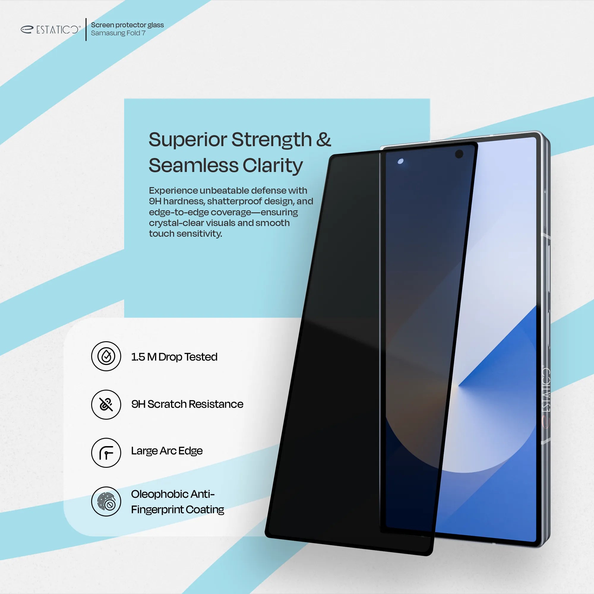 Tempered Glass for Samsung Galaxy Z Fold 7