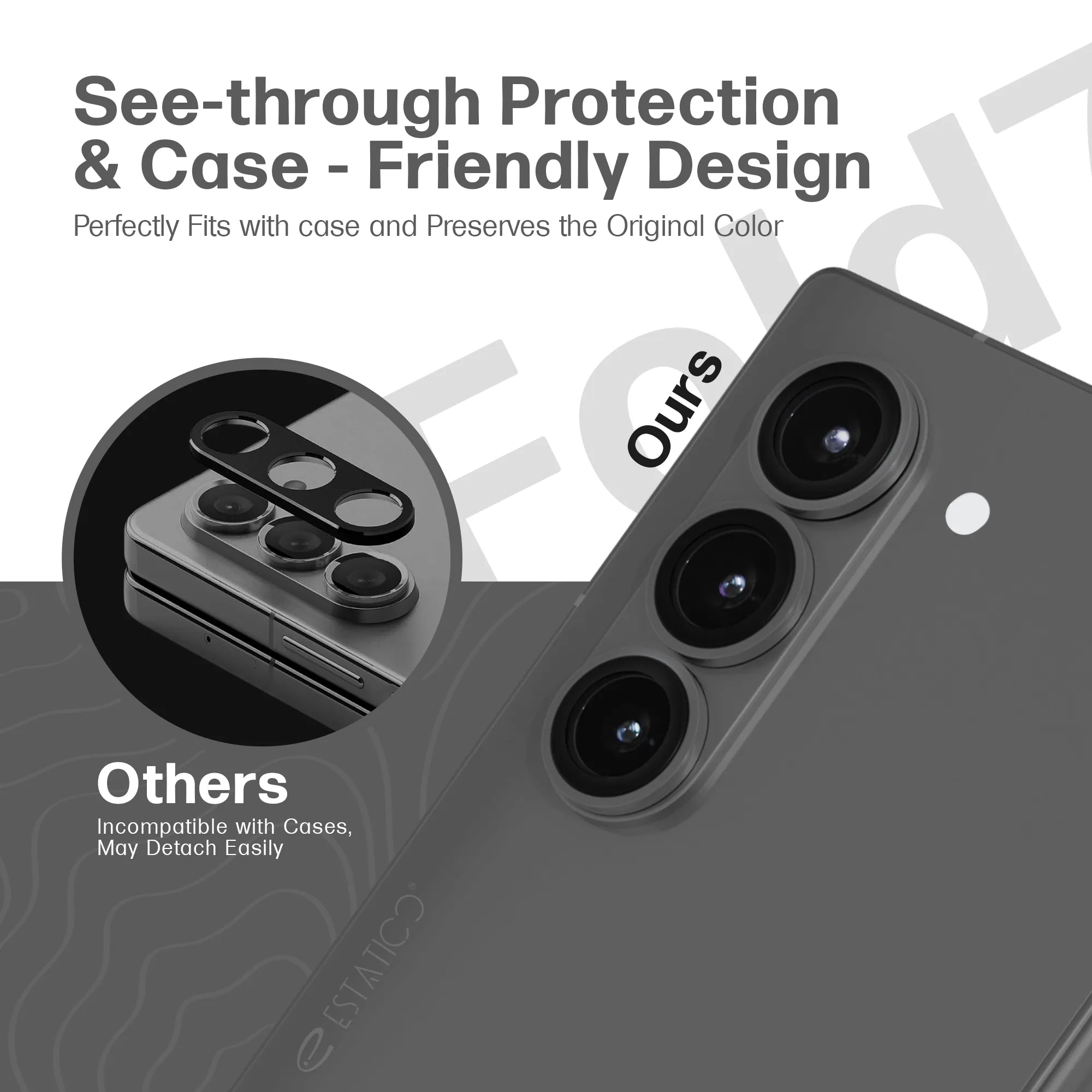 Camera Lens Protector for Samsung Galaxy Z Fold 7