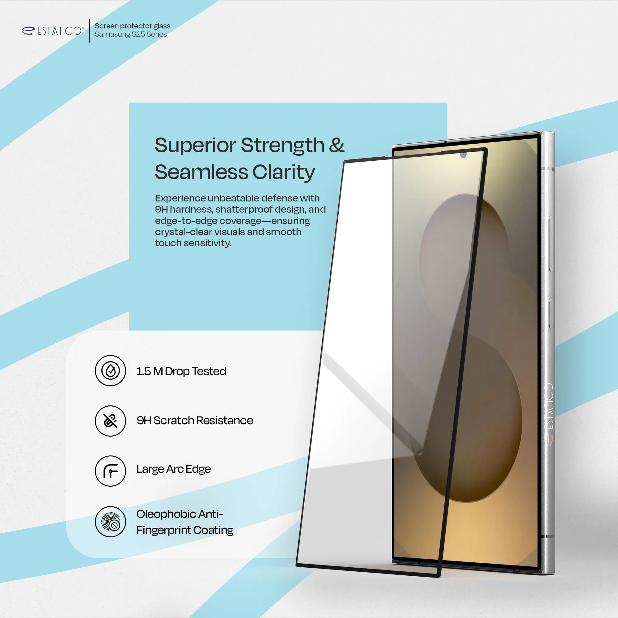 Tempered Glass for Samsung S25 Ultra