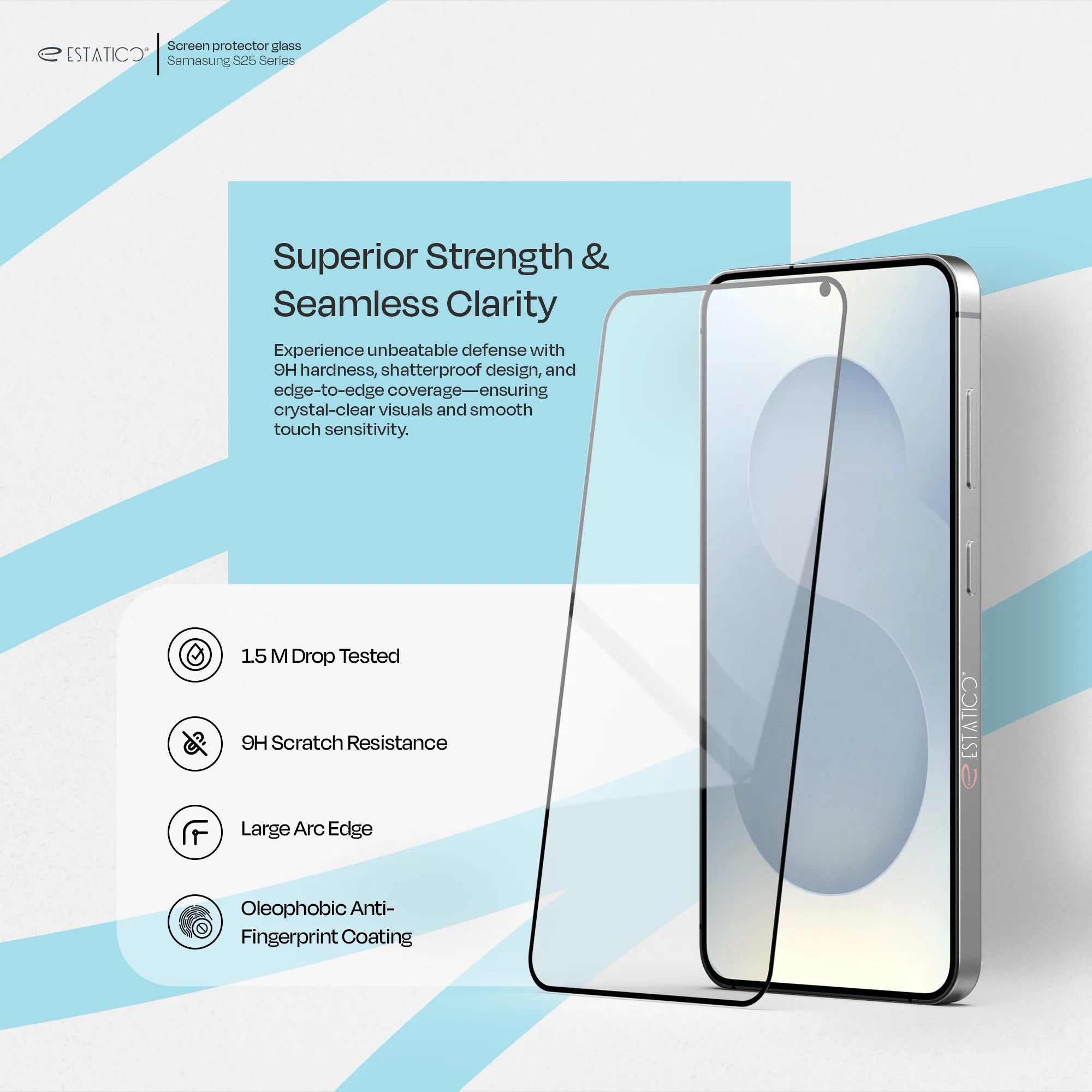 Tempered Glass for Samsung S25