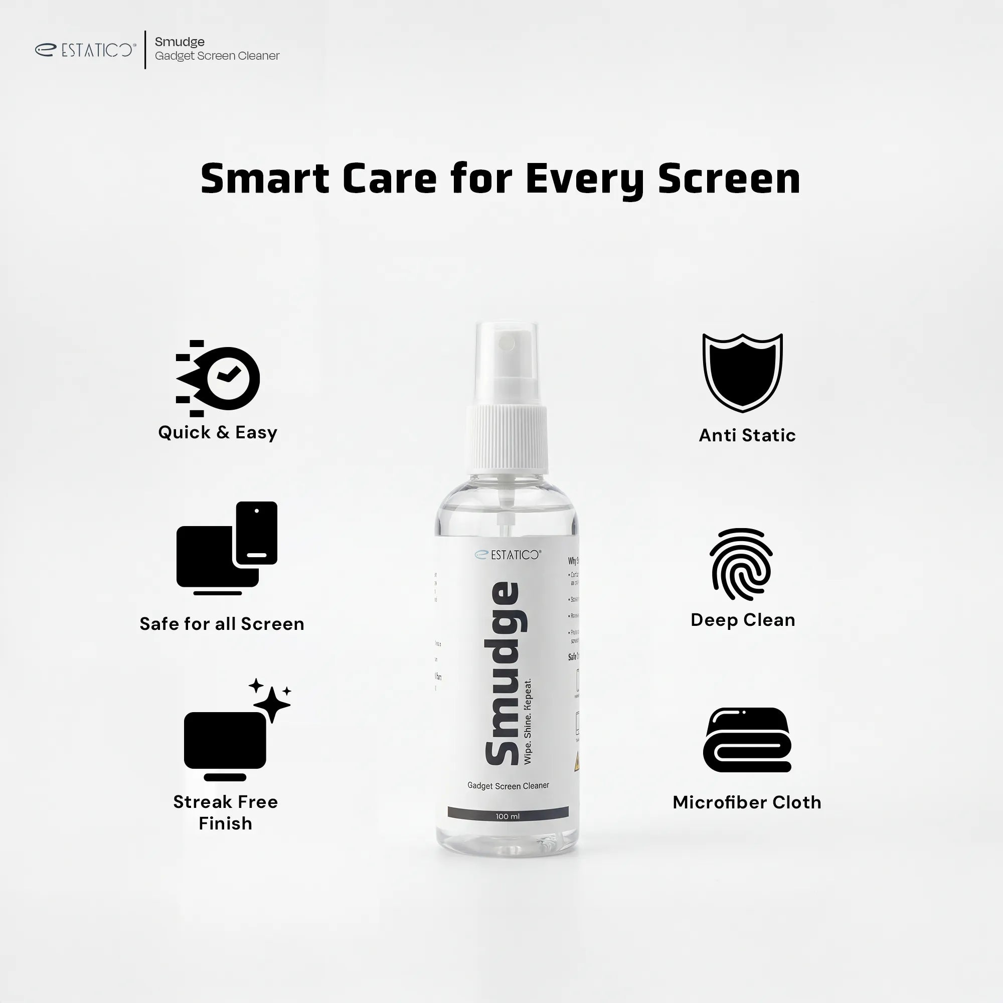 Smudge Gadget Screen Cleaner Spray