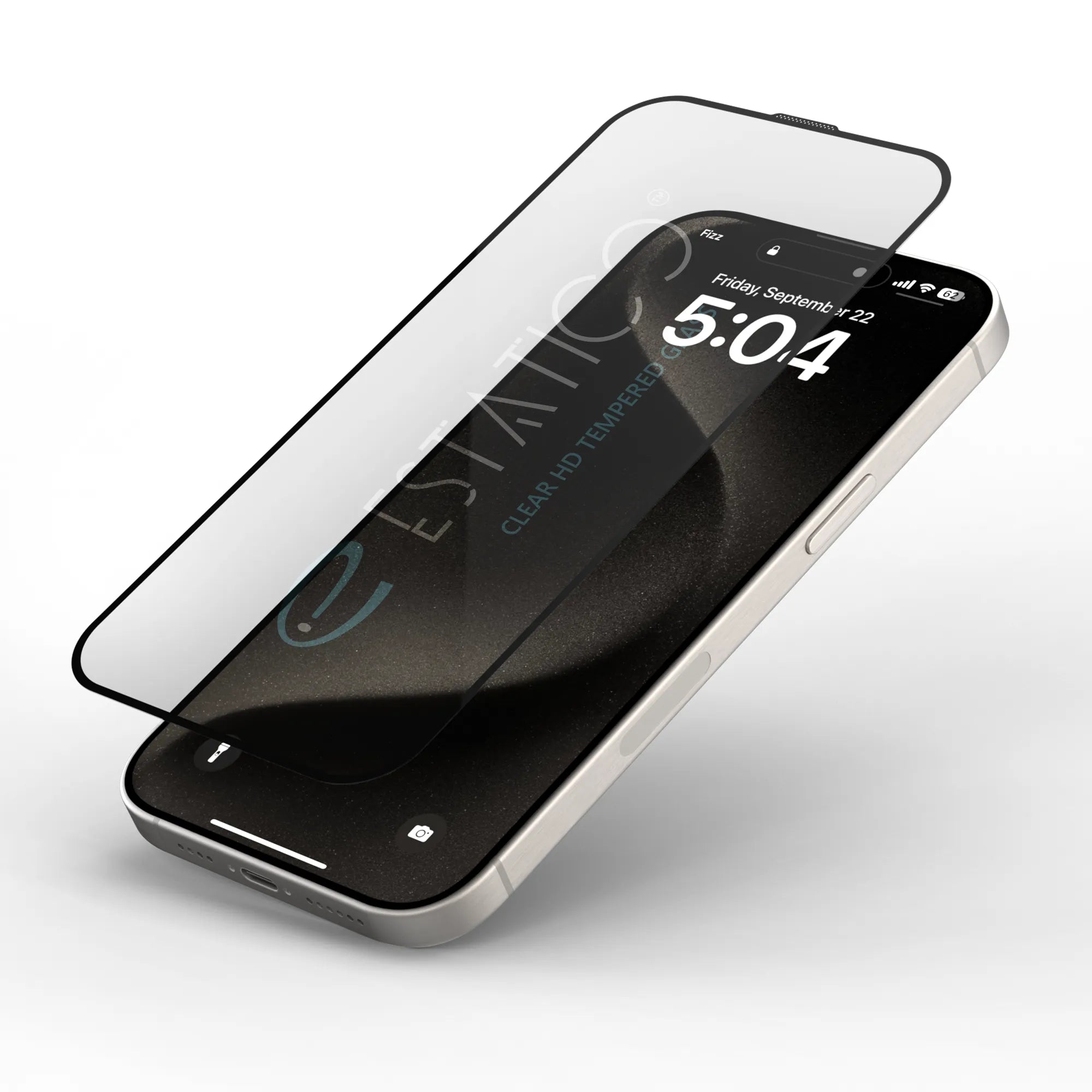 Tempered Glass Compatible with iPhone 15 Pro