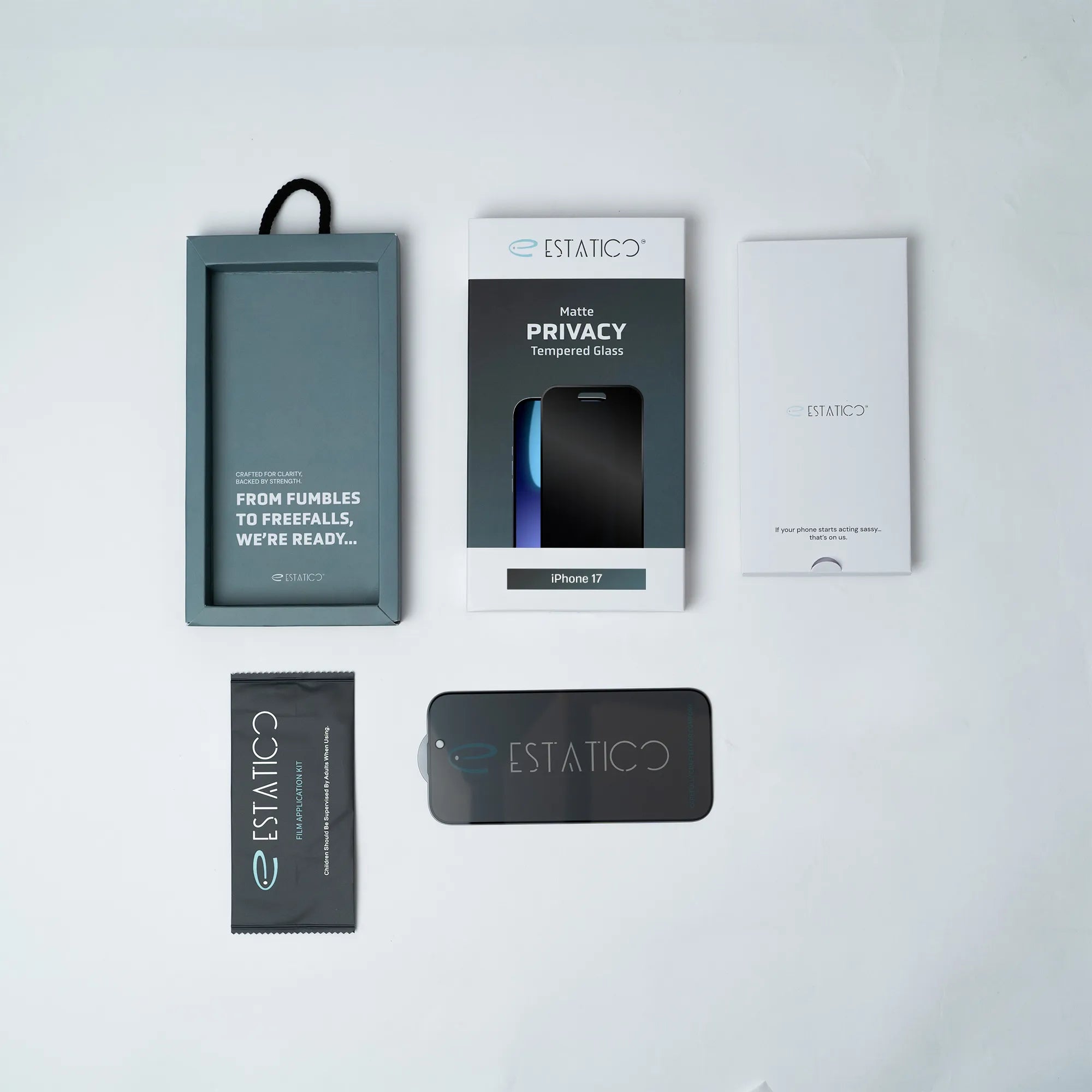 Tempered Glass Compatible with iPhone 17