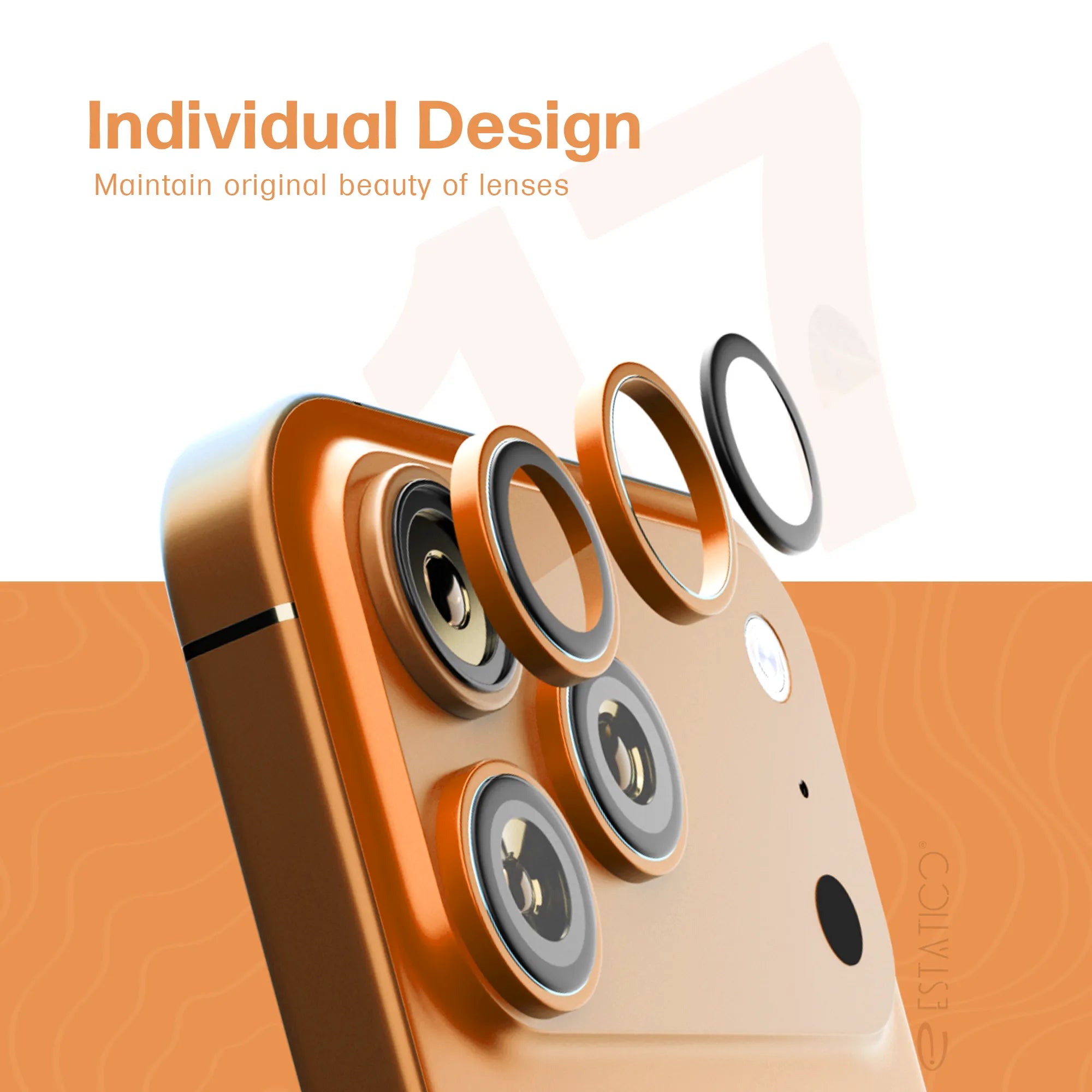 Camera Lens Protector compatible with iPhone 17 Pro / Pro Max