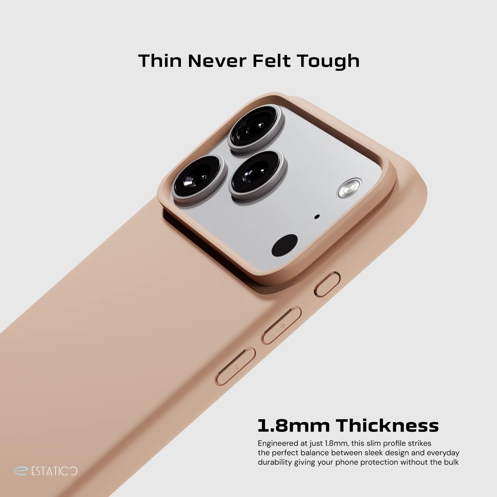 iPhone 17 Pro Max Cloud Matte Case