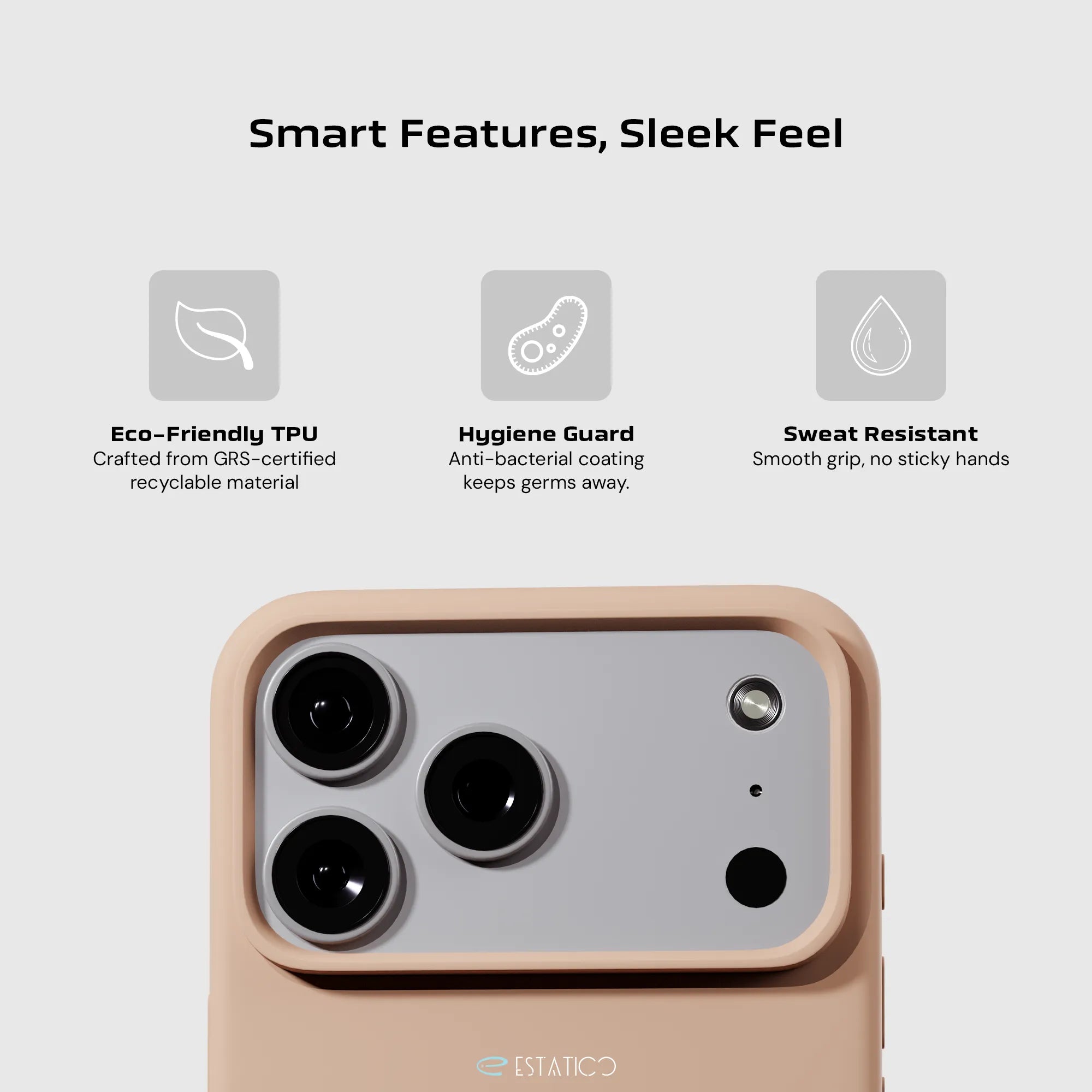 iPhone 17 Pro Max Cloud Matte Case