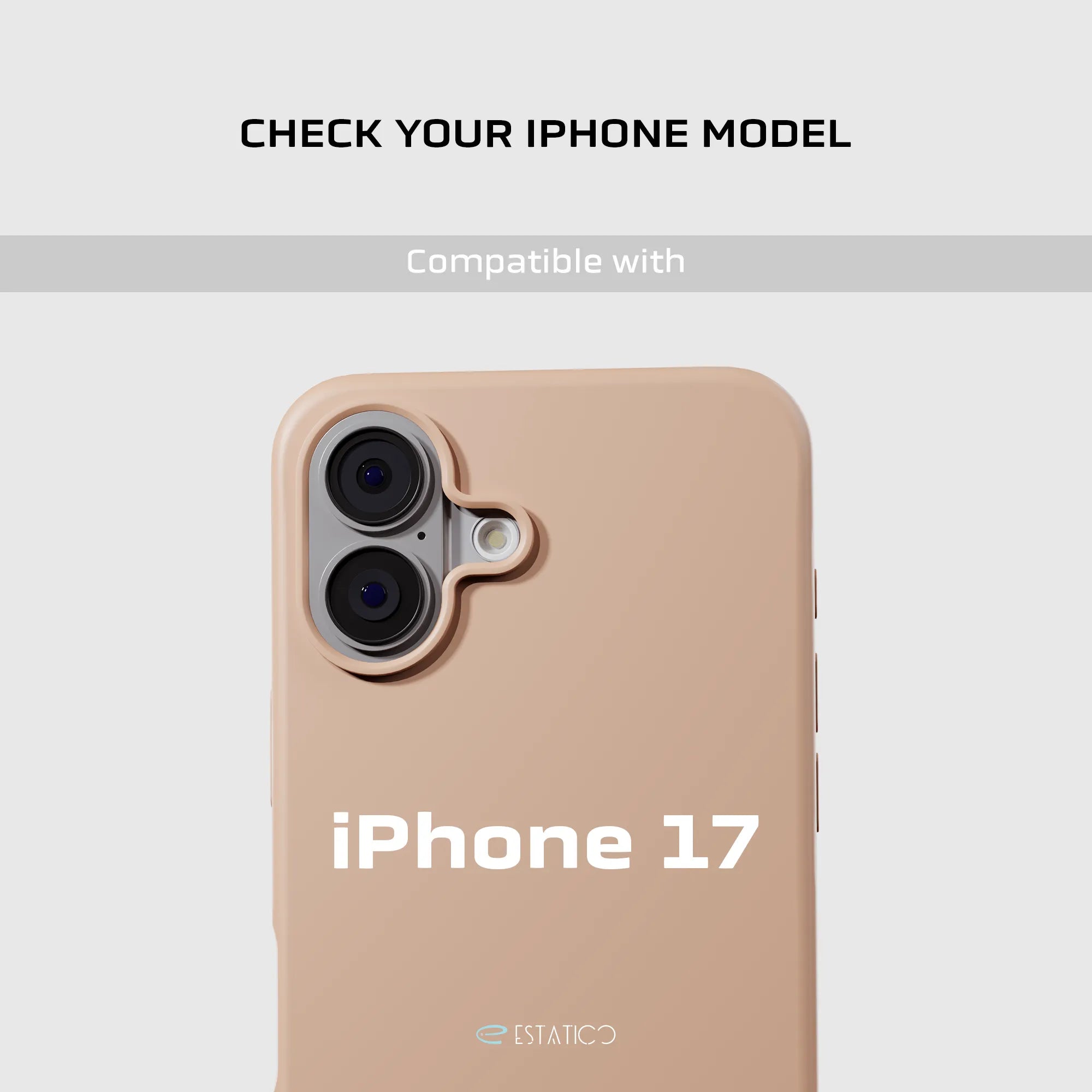 iPhone 17 Cloud Matte Case