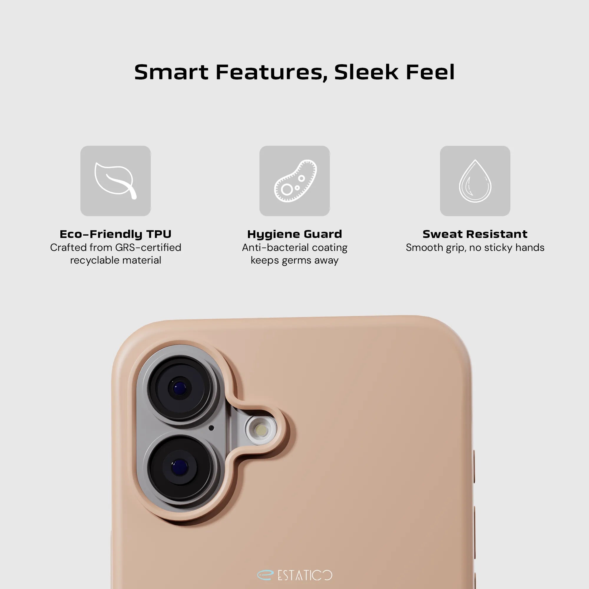 iPhone 17 Cloud Matte Case