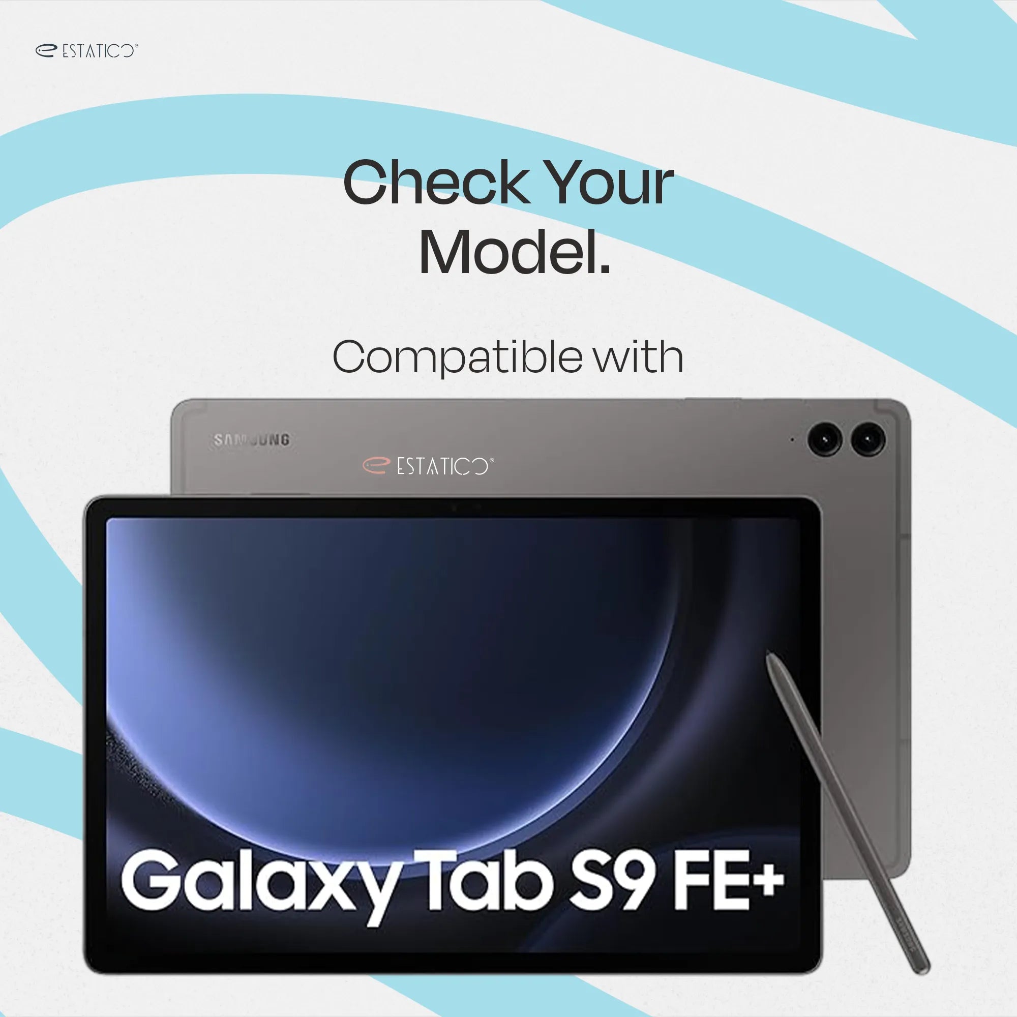 Tempered Glass Screen Protector for Samsung Galaxy Tab S9 FE+ (12.4″)