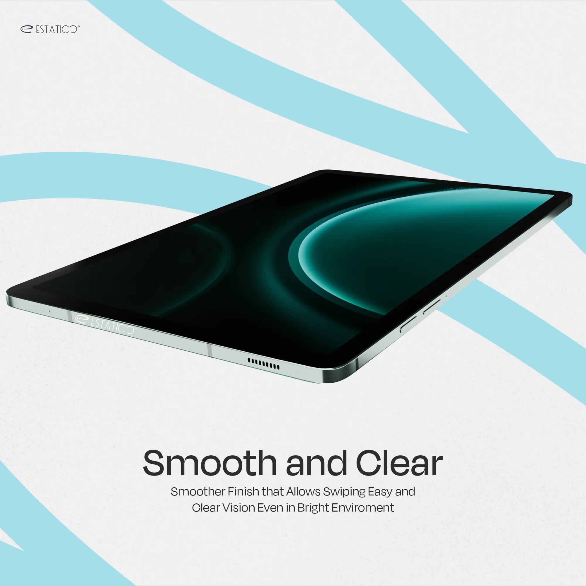 Tempered Glass Screen Protector for Samsung Galaxy Tab S9 FE+ (12.4″)