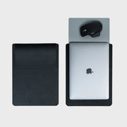 13/14″ PU Leather Laptop Sleeve – Desk Mat & Mouse Pad