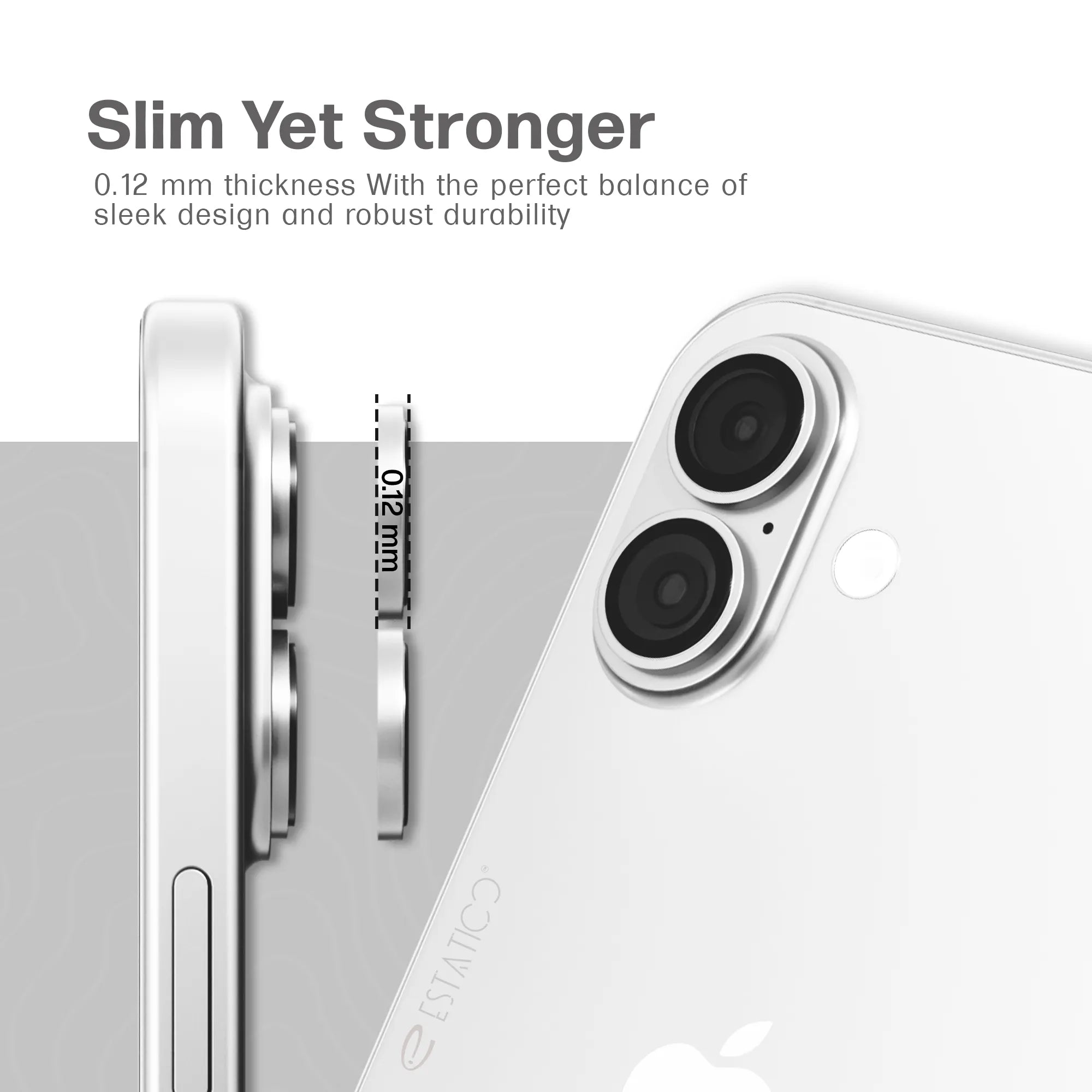 Camera Lens Protector for iPhone 16/16 Plus