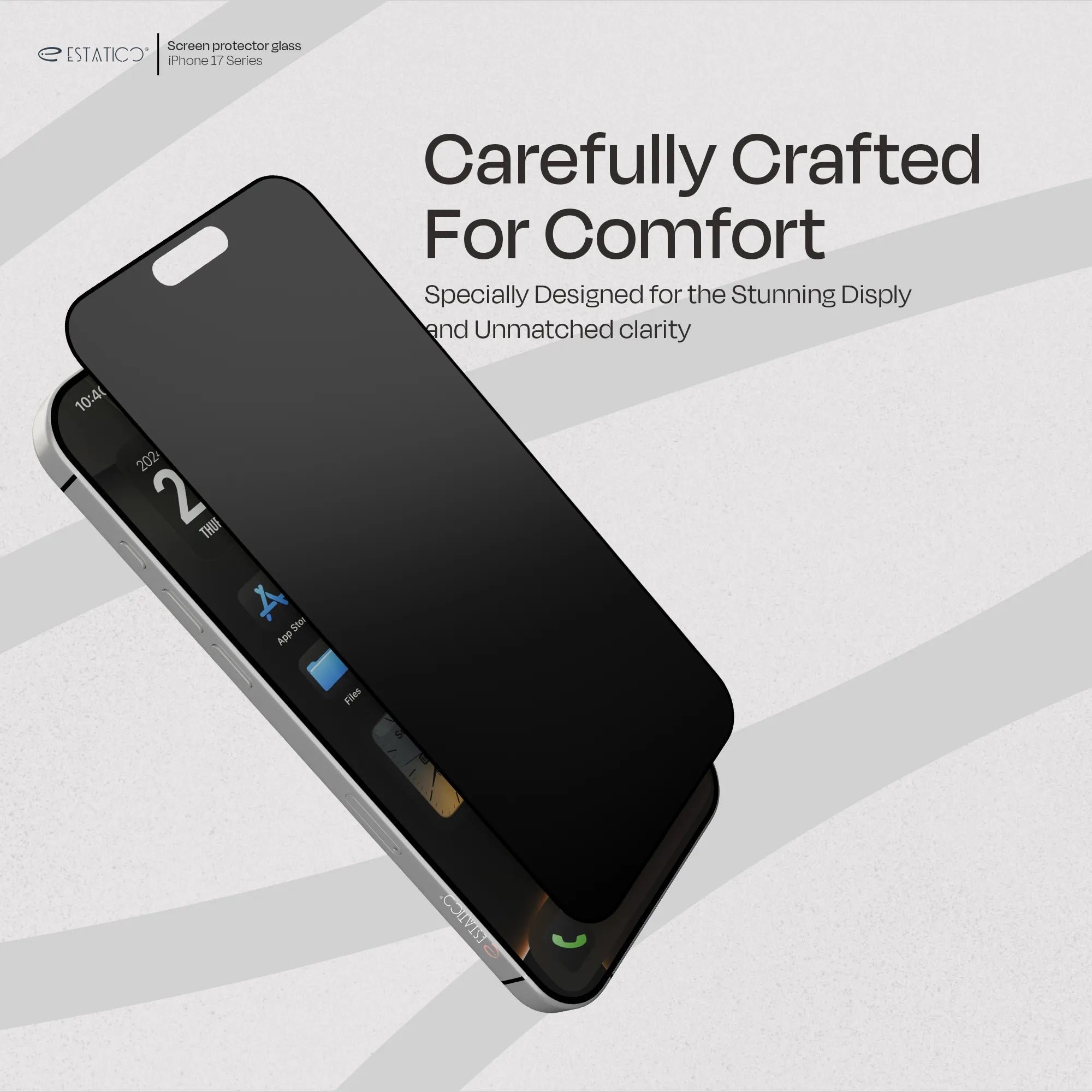 Tempered Glass Compatible with iPhone 17 Pro Max