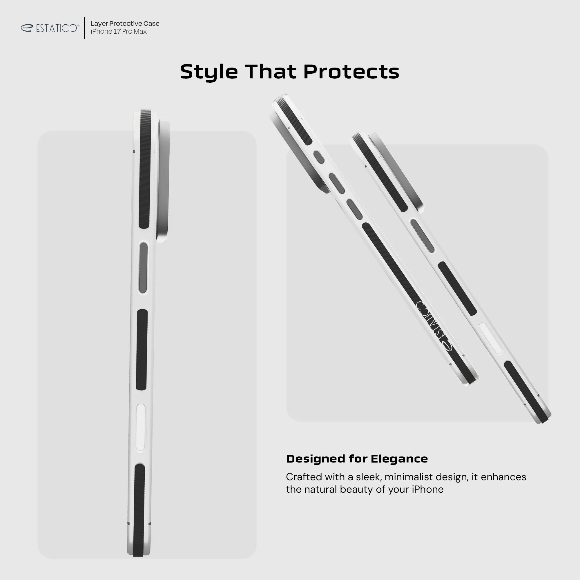 Arc Transparent Case for iPhone 17 Pro Max