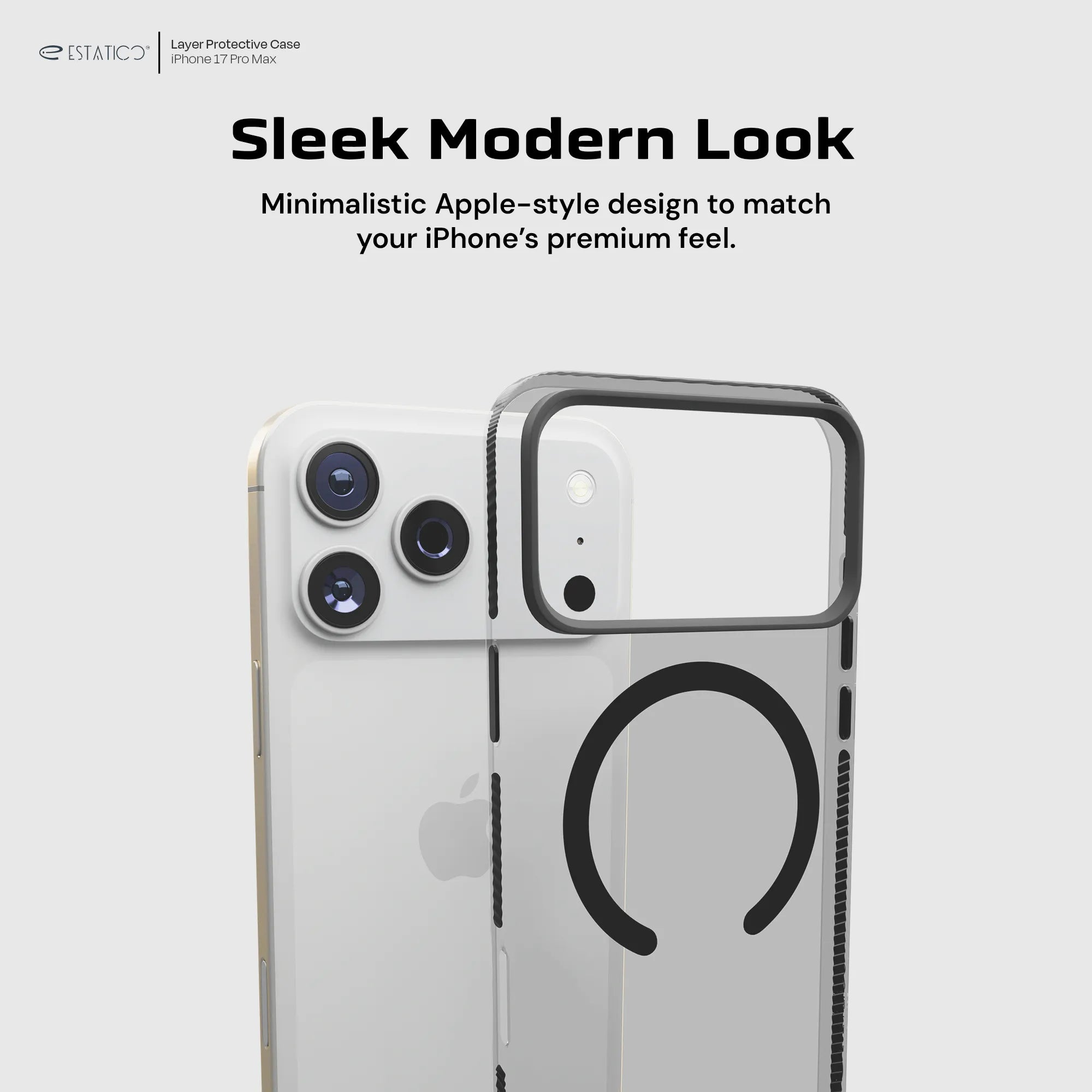 Arc Transparent Case for iPhone 17 Pro Max