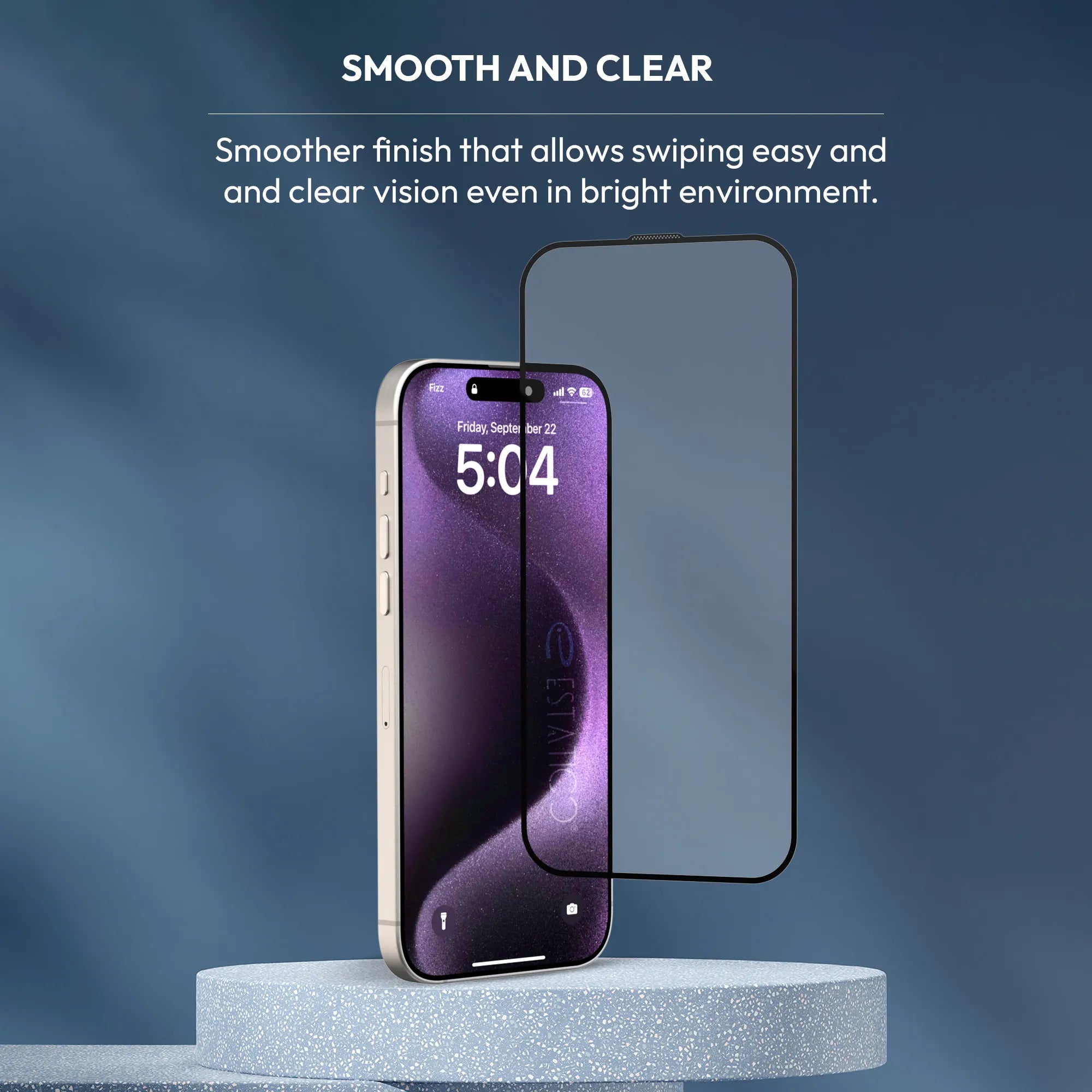 Tempered Glass Compatible with iPhone 15 Pro Max